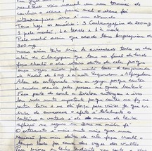 Carta de Flordelis (página 3) — Foto: Reprodução