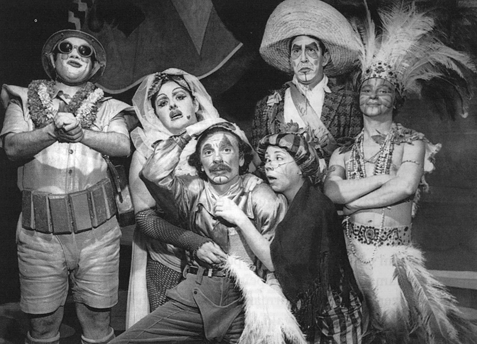 Montagem de "O rei da vela" de 1967 — Foto: Arquivo O GLOBO