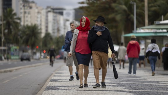 Primeira onda de frio polar do ano vai atingir o RJ? Confira