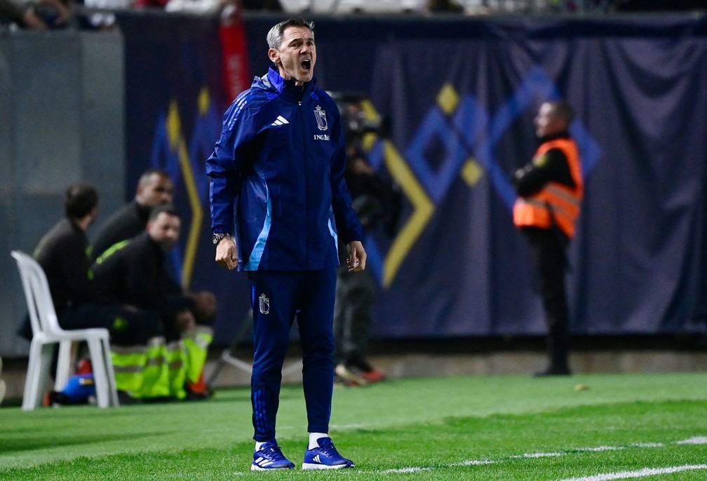 O novo técnico da Bélgica, Rudi Garcia — Foto: JOSE JORDAN / AFP