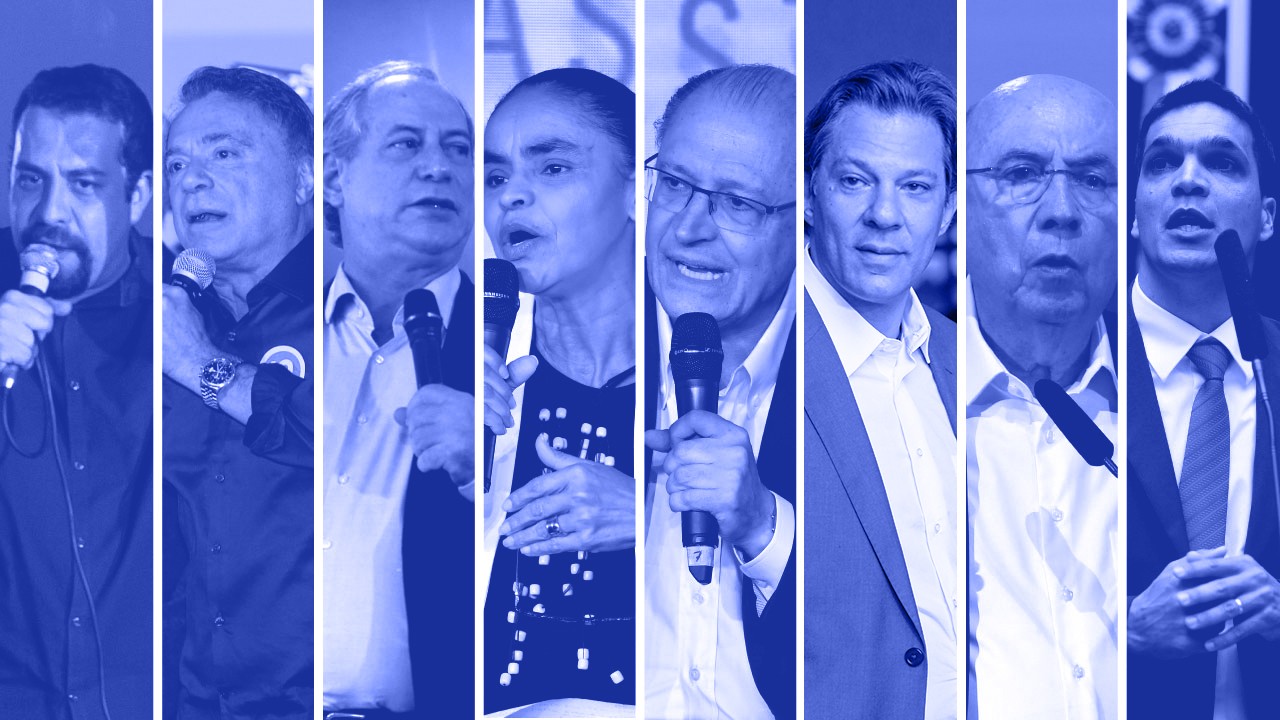 Presidenciáveis participam de debate na TV