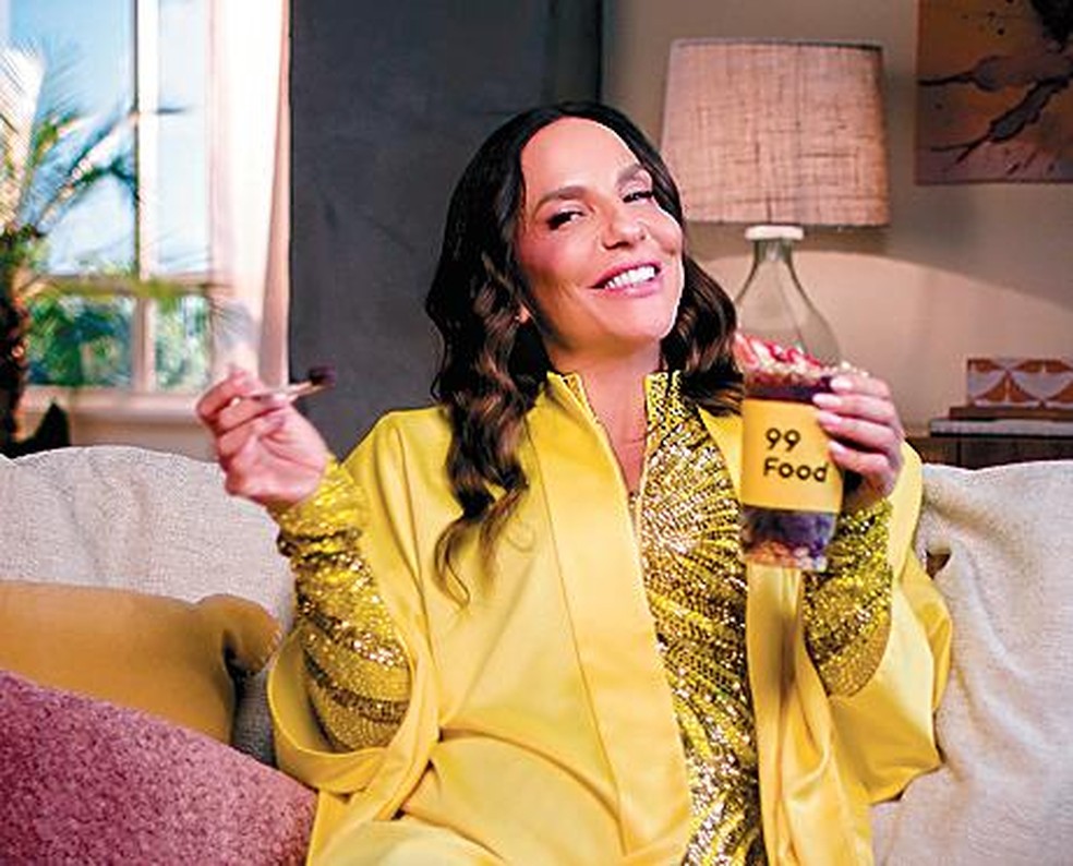 99Foods aproveitará que a principal garota-propaganda de suas campanhas é a cantora Ivete Sangalo, ícone do carnaval — Foto: Divulgação