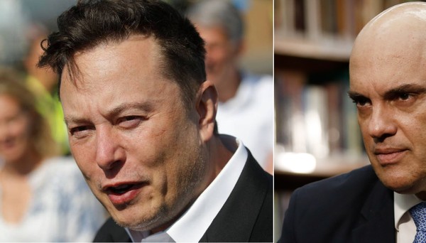 Alvo de inquérito no STF, Elon Musk volta a atacar Moraes nas redes