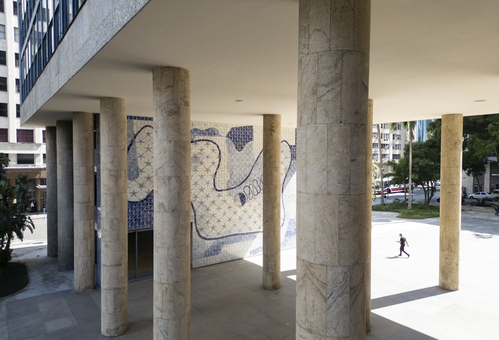 Palácio Gustavo Capanema, reinaugurado em maio, após dez anos de obras — Foto: Márcia Foletto
