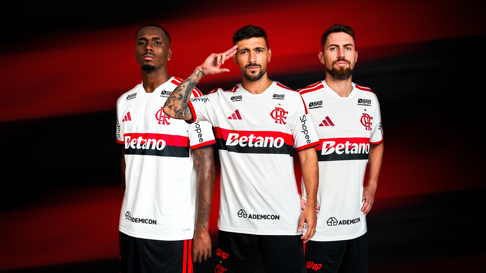 Flamengo lan&ccedil;a nova camisa branca para a temporada 2026; venda &eacute; aberta