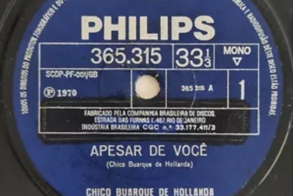 Chico Buarque e o drible na ditadura ao lançar a clássica 'Apesar de você'