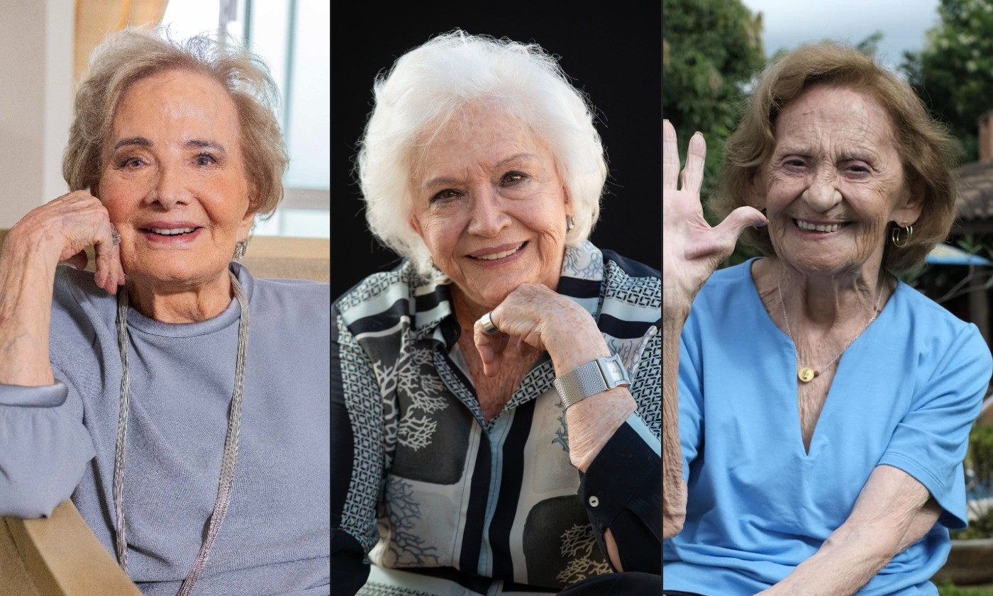 Nathália Timberg, de 97 anos, homenageia Laura Cardoso e Glória Menezes: 