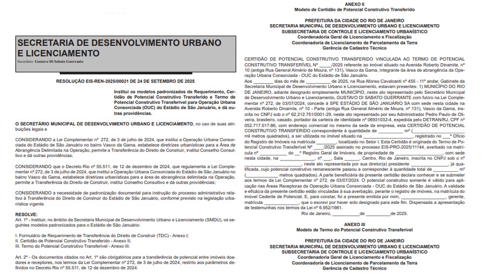 Diário Oficial — Foto: Reprodução