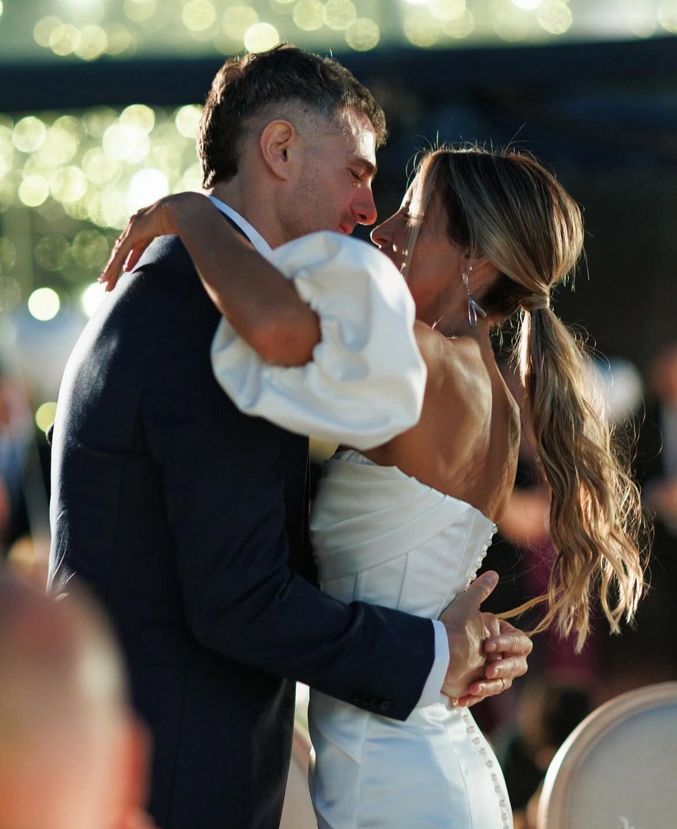 Vegetti e sua esposa Joselina Bonetti — Foto: Reprodução/Instagram