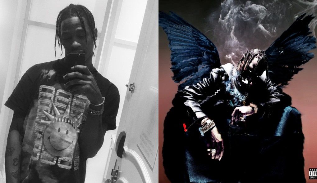 EM 2016, Travis Scott Lançou OSegundo Album de Estúdio, "Birds in Trap Singing McKnight - foto: reprodução / instagram / @travisscott (esquerda); Divulgação (Direita)