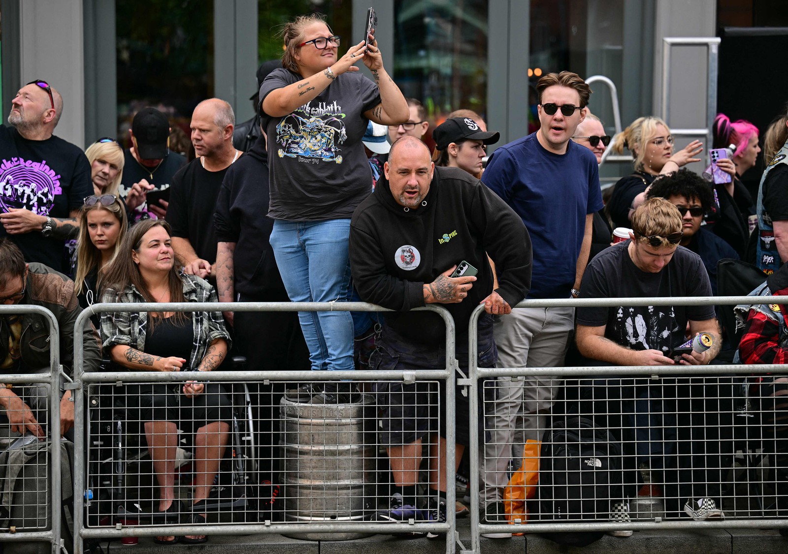 FãsSeDespeDem de Ozzy Osbourne Em Birmingham - Foto: AFP