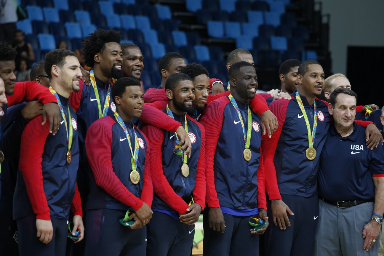 Olimpíadas Rio 2016 - Basquete Masculino - FINAL Estados Unidos X Sérvia. — Foto: Jorge William /Agência O Globo