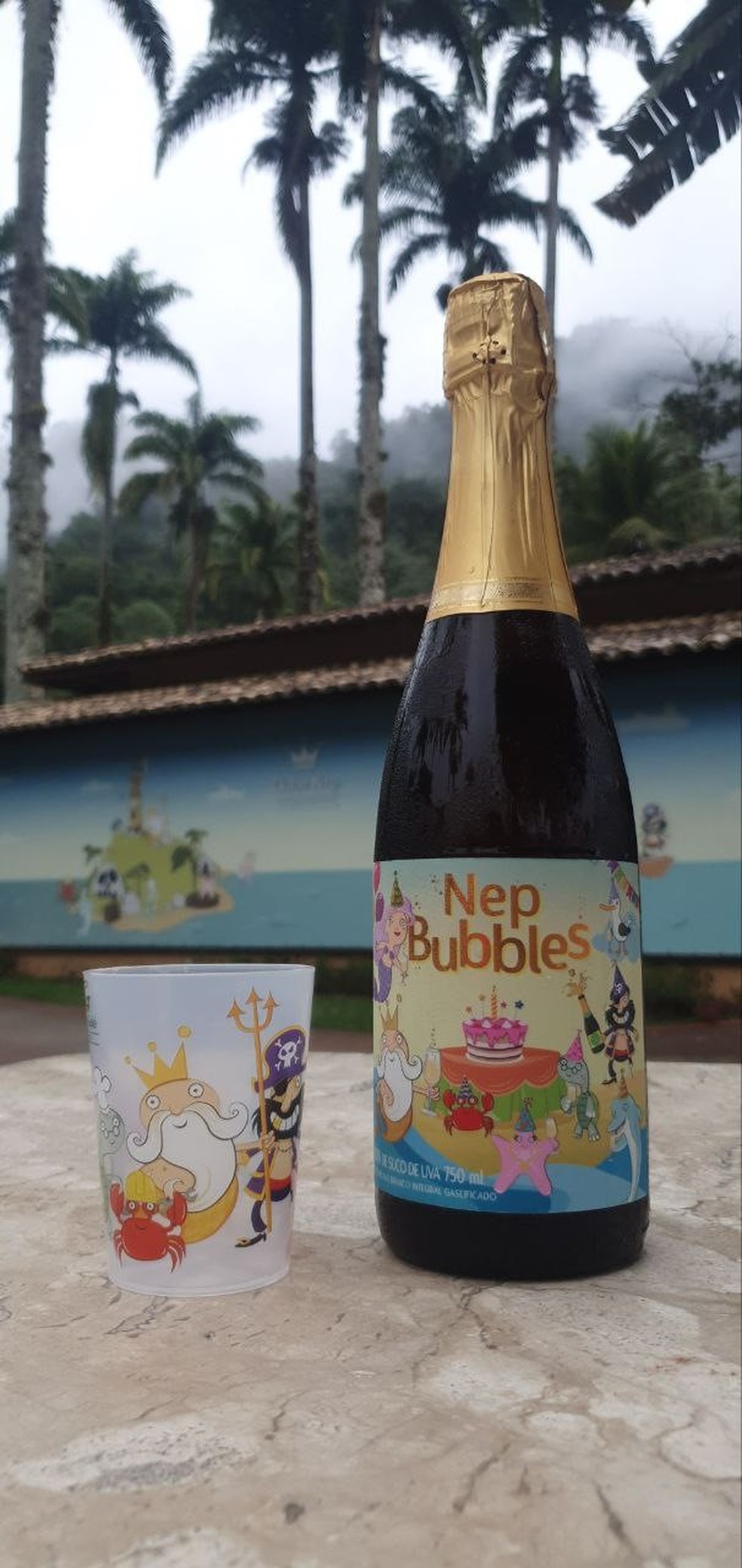bebida infantil Nep Bubbles — Foto: Divulgação