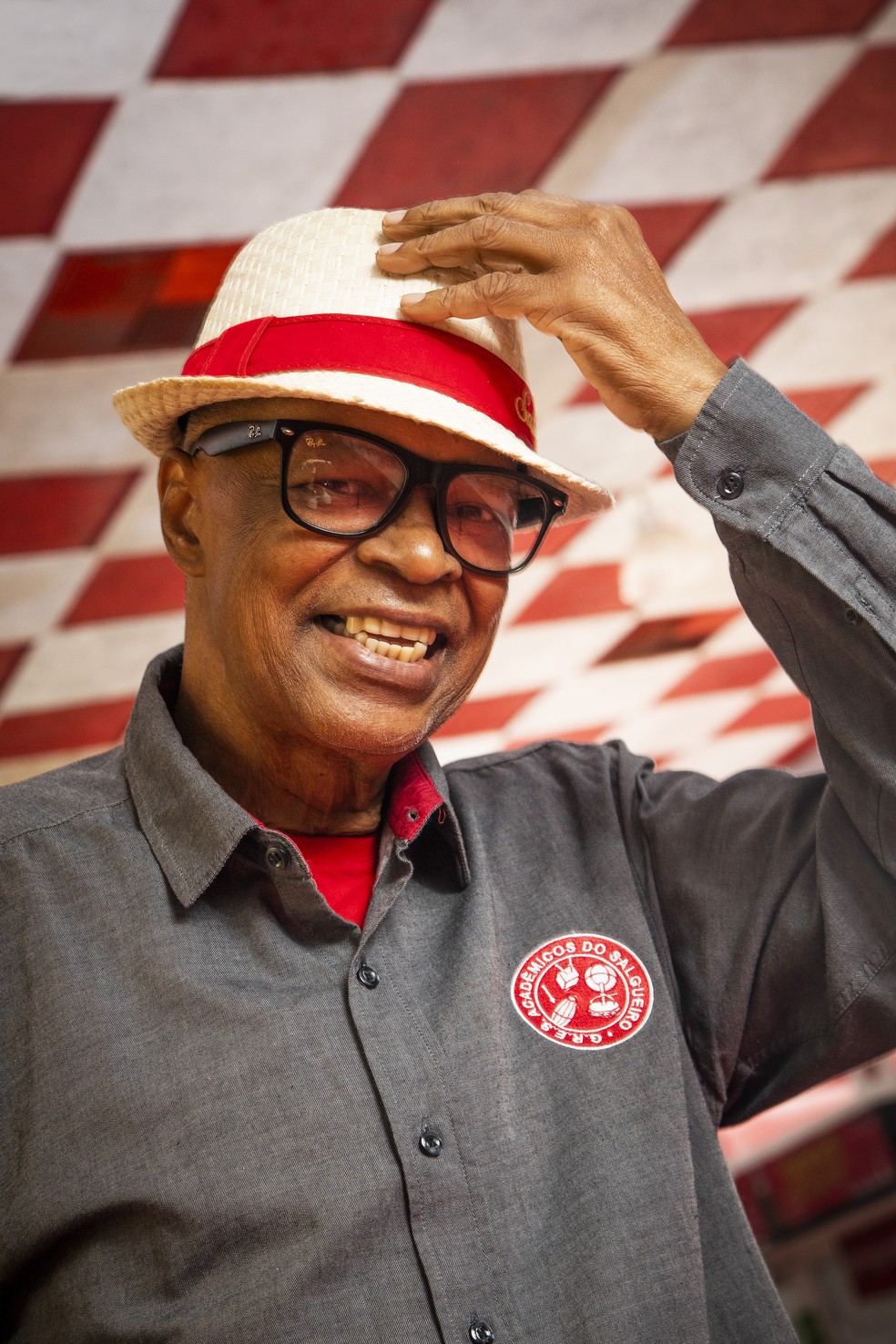 Quinho come&ccedil;ou no samba como ritmista &mdash; Foto: Guito Moreto/Ag&ecirc;ncia O Globo