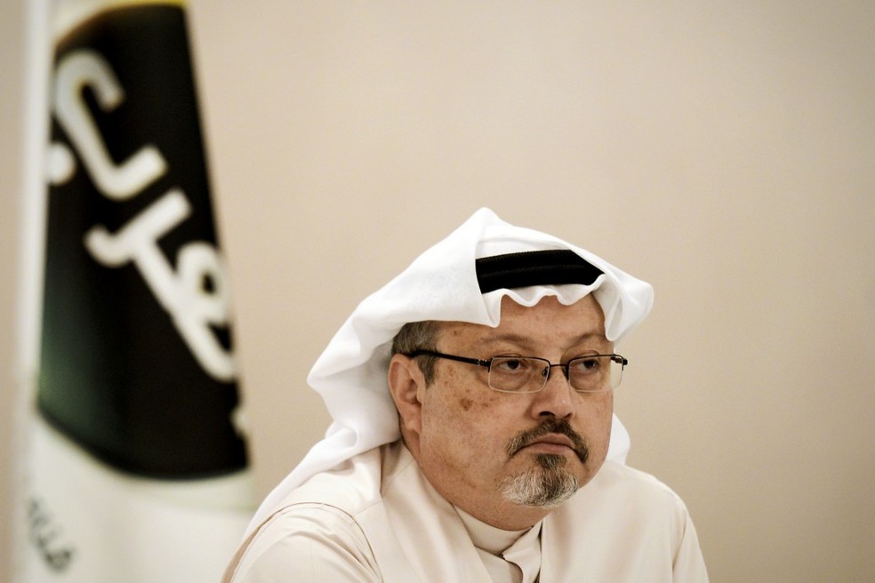 O jornalista Jamal Khashoggi, assassinado no consulado da Ar&aacute;bia Saudita em Istambul &mdash; Foto: Mohammed Al-Shaikh