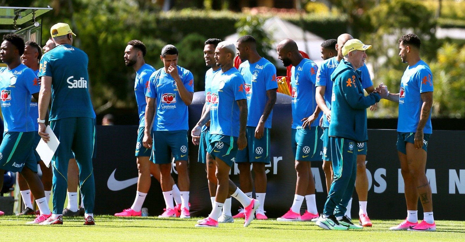 Ancelotti confirma escalação do Brasil para o amistoso contra o Panamá; veja