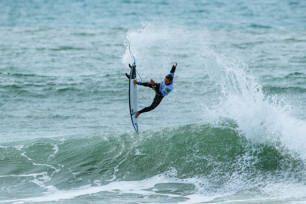 Caio Ibelli competiu na elite por quase uma década — Foto: WSL/Divulgação