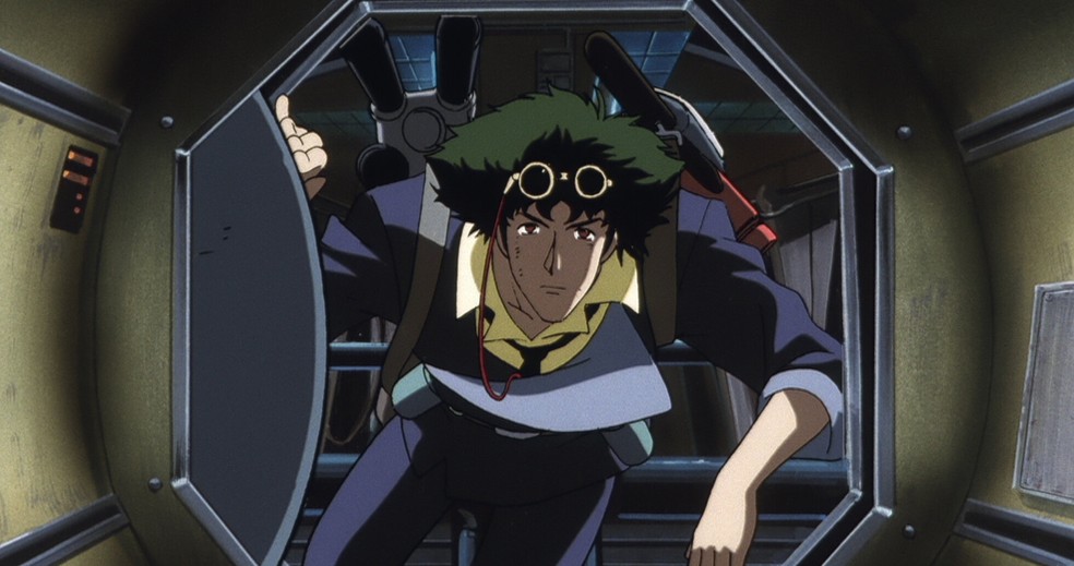 Spike Spiegel, protagonista do anime 'Cowboy Bebop', sucesso de Watanabe — Foto: Reprodução