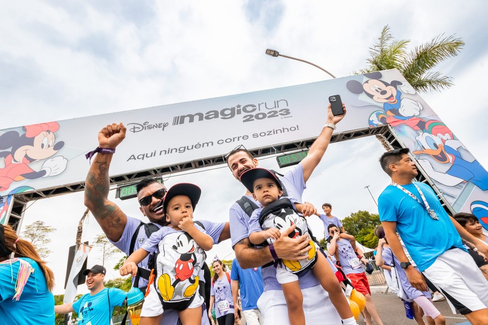 Disney Magic Run em 2023: corrida temática volta ao Rio de Janeiro em 2025 — Foto: Divulgação Disney