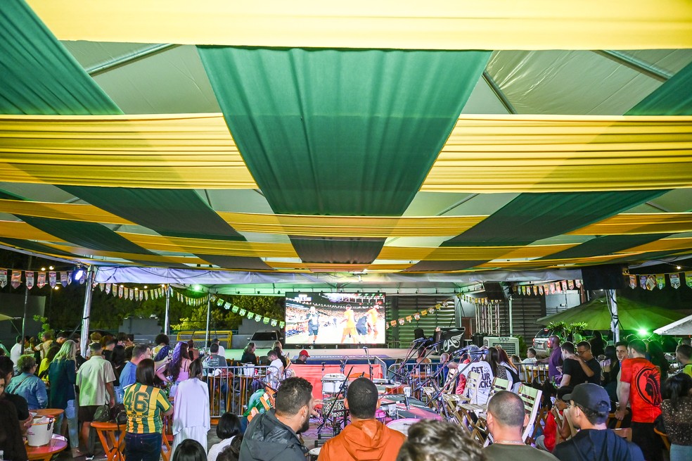Arena Terraço da Vila, em Vila Isabel — Foto: Rapha Vidal