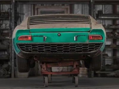 Histórico e com peças originais: Lamborghini perdido por décadas