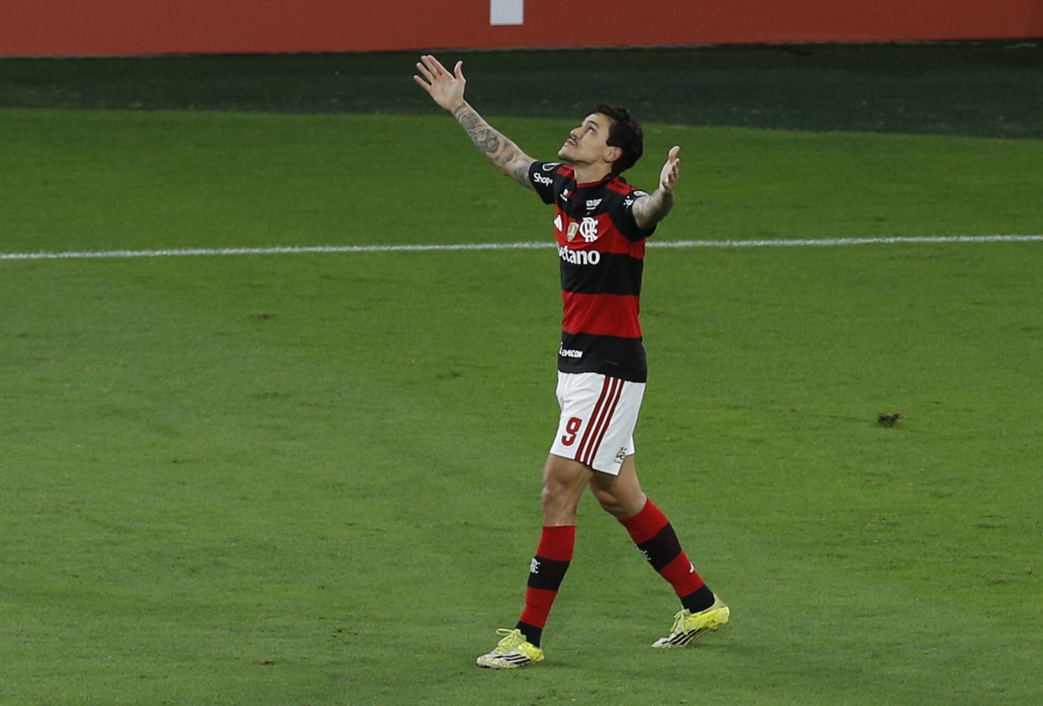Com gol de Pedro, Flamengo faz dever de casa contra o Estudiantes e garante classificação antecipada na Libertadores