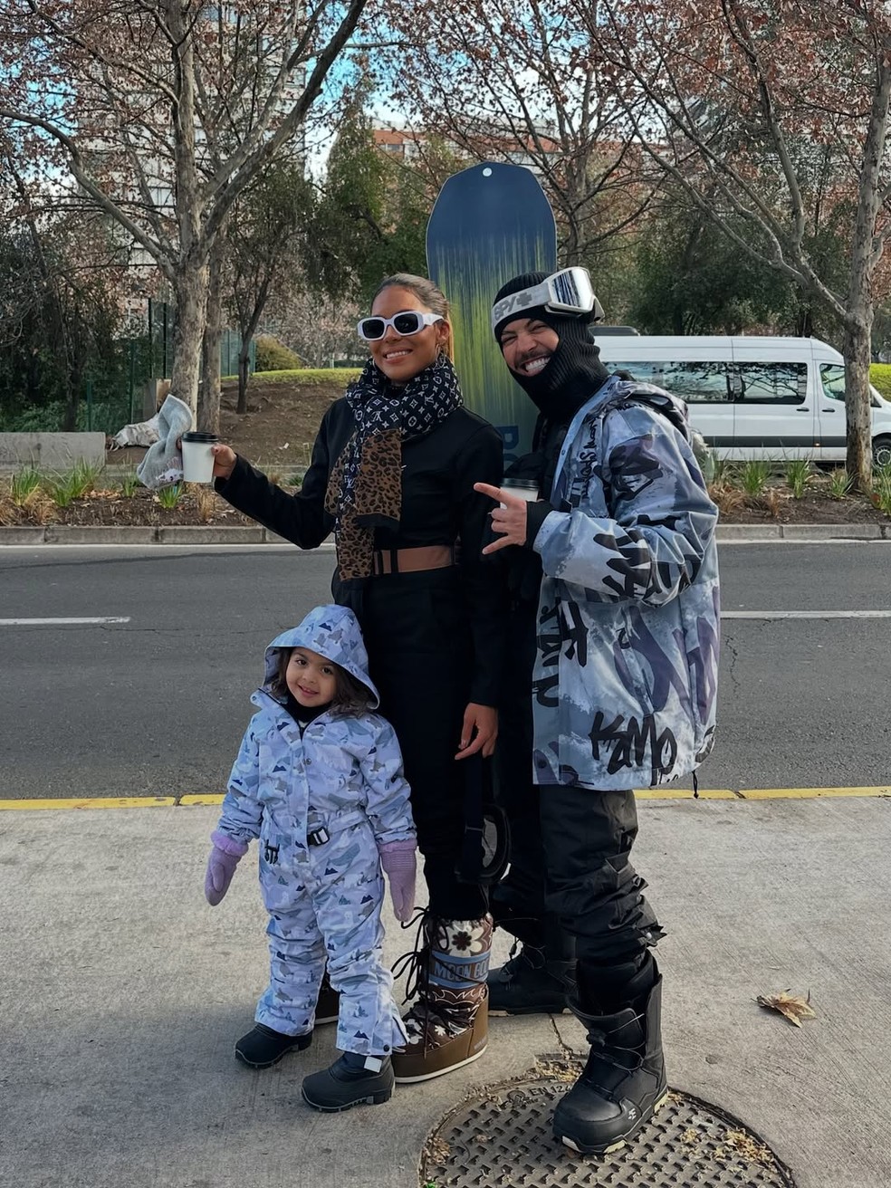 Tays Reis em foto com a família — Foto: Reprodução Instagram
