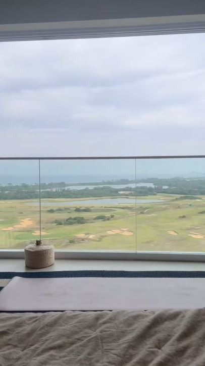Vista do aptaramentodafurávia Alessandra -foto: reprodução/instagram