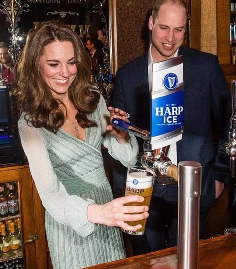 Kate Middleton e Príncipe William — Foto: Reprodução