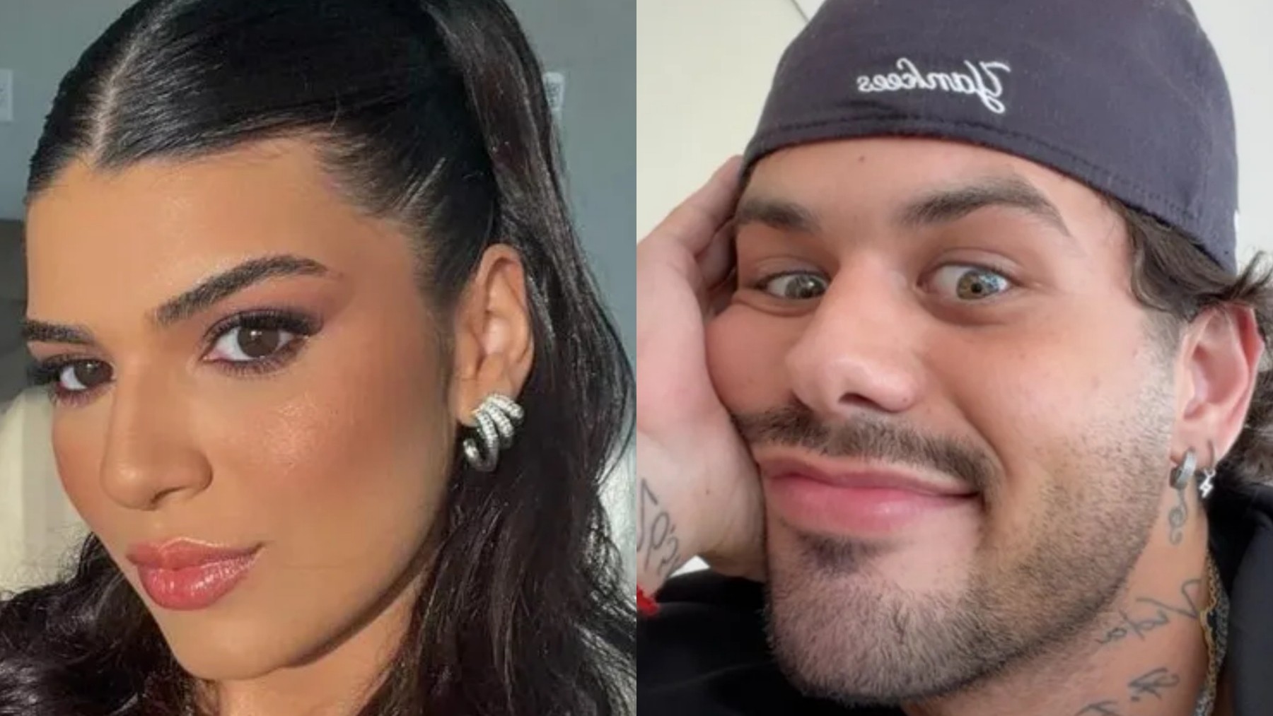 Milca viraliza ao rejeitar romance com Zé Felipe e cresce nas redes sociais