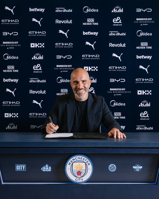 Maresca assume o Manchester City em contrato de 3 anos