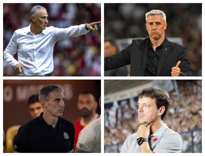 Diniz, Tite, Vojvoda, Crespo: Botafogo prioriza técnicos livres, mas mercado e clube social reagem com desconfiança