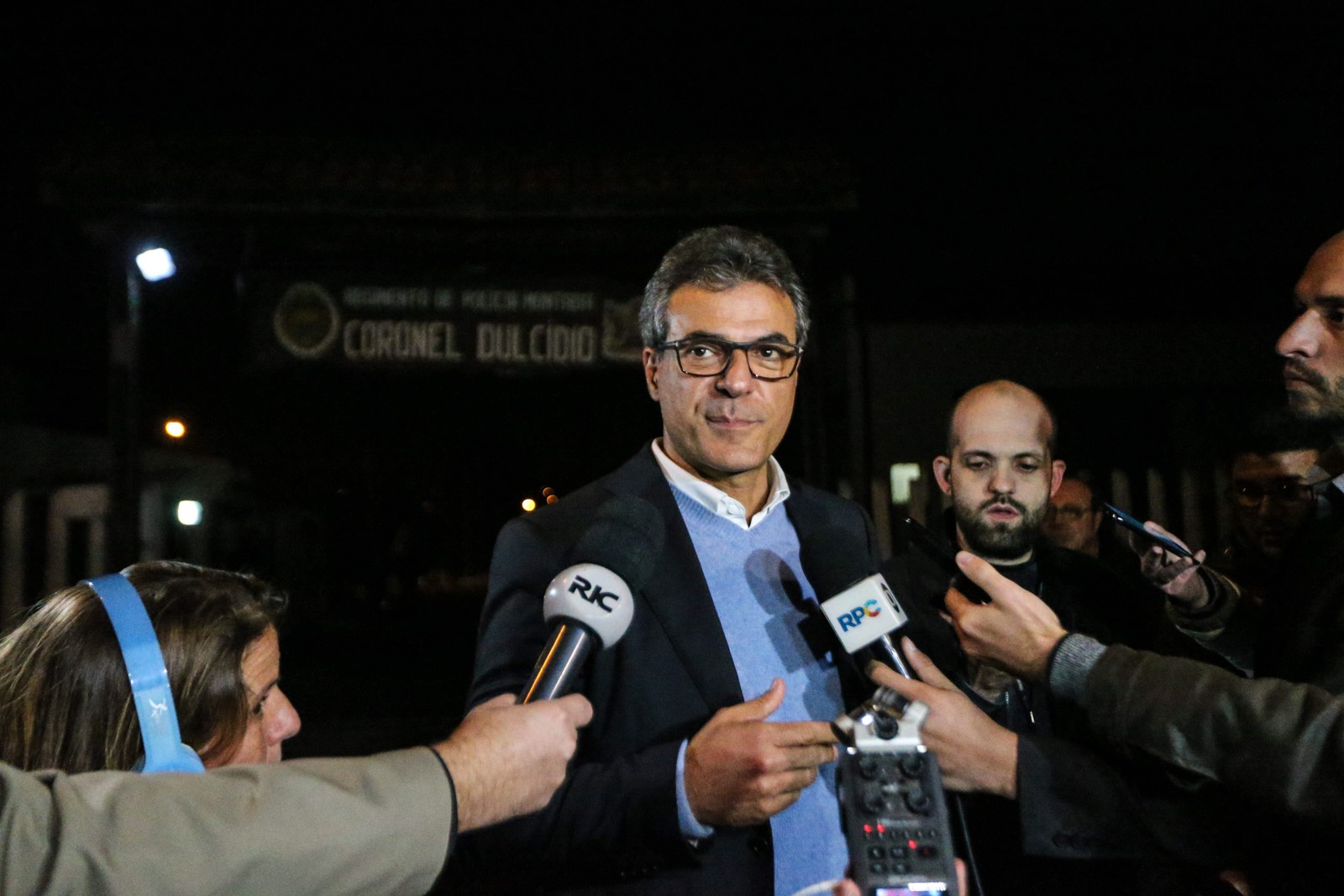 Beto Richa (PSDB), ex-governador do Paraná, lançou-se candidato a deputado federal — Foto: Geraldo Bubniak/AGB