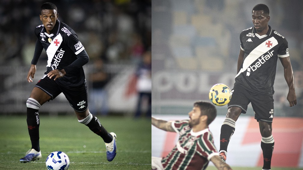 Robert Renan and Cuesta, defenders of Vasco — Photo: Matheus Lima/Vasco