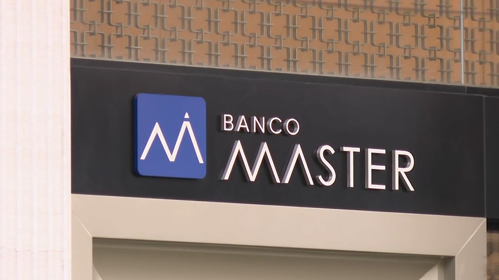 Sede do Banco Master, em São Paulo — Foto: Reprodução / TV Globo
