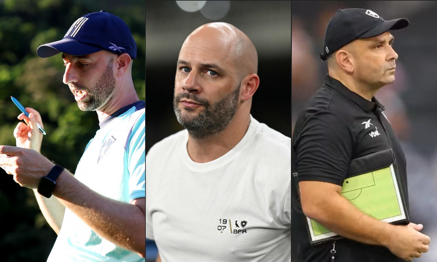 Quase um terço dos jogos do Botafogo na era SAF foi comandado por técnicos estreantes ou interinos - QTU Questões do Universo