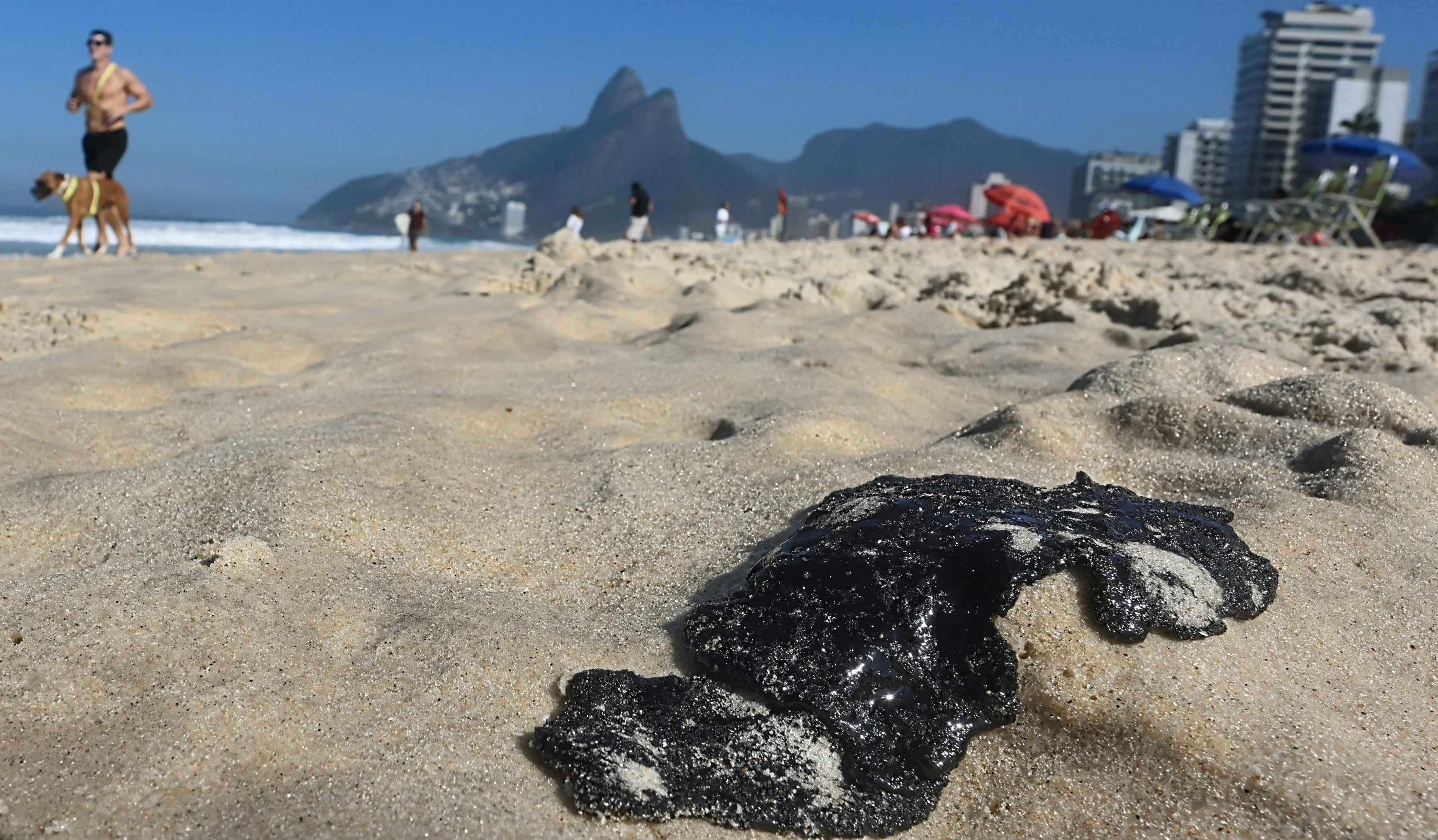 Ibama Investiga Manchas de Óleo em Praia Famosa do Rio
