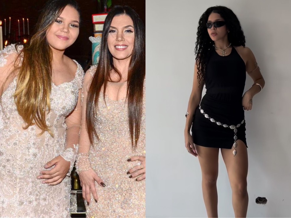 Aysha Benelli é filha de Simony — Foto: Reprodução/Instagram