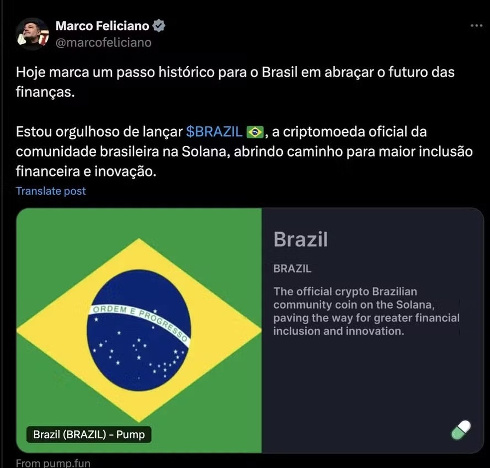 Memecoin anunciada em perfil de Feliciano lesou milhares; deputado fala em  ataque hacker