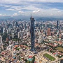 Merdeka 118, em Kuala Lumpur (Malásia); 2023; 678,9 metros - 118 andares — Foto: PNB Merdeka Ventures Sdn Bhd