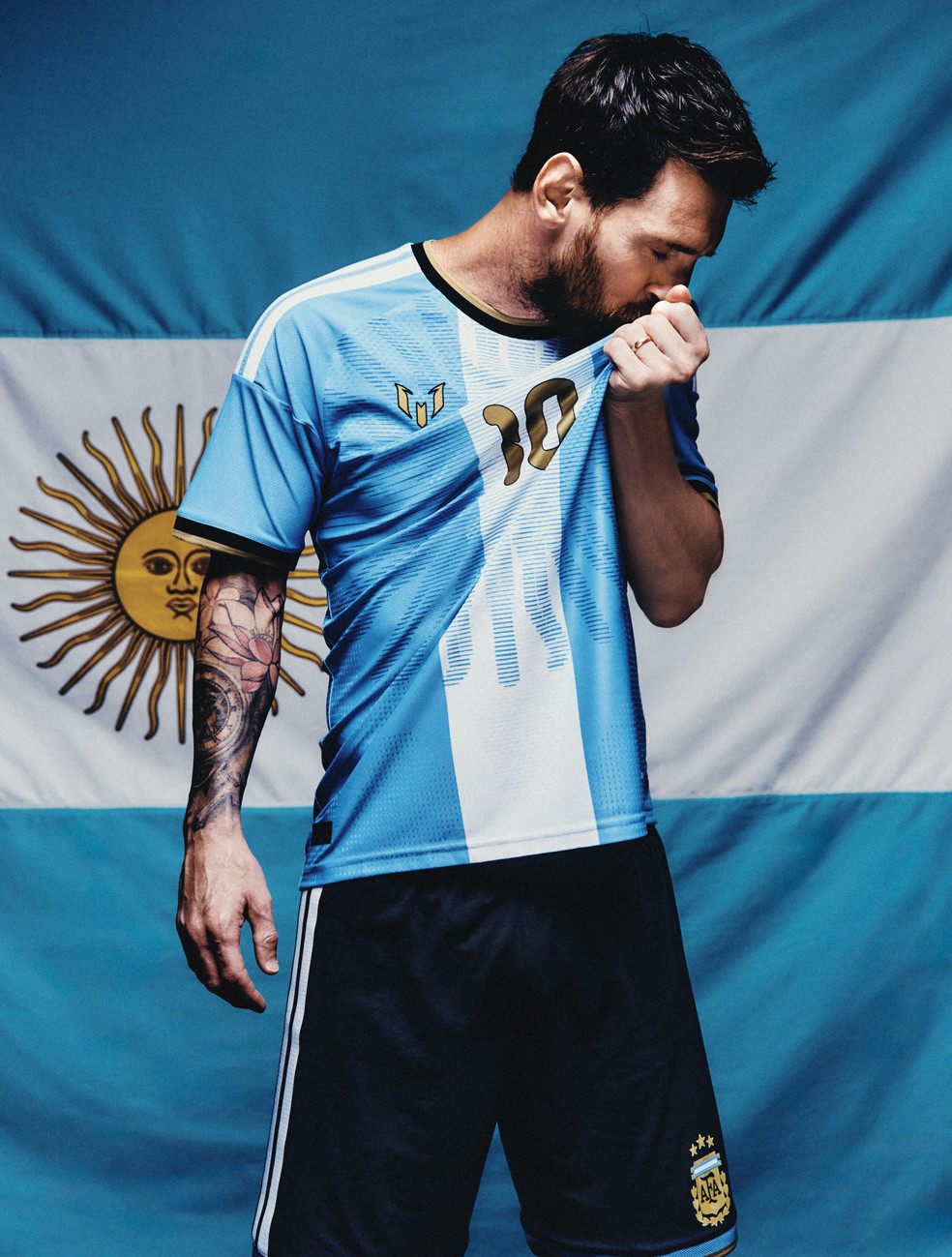 A última de Messi: Adidas revela detalhes da camisa especial para despedida  da Argentina; veja fotos