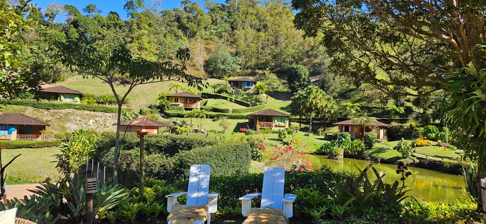 Chalés do Parador Lumiar: dentro de reserva da Mata Atlântica — Foto: Cláudia Meneses / Agência O Globo