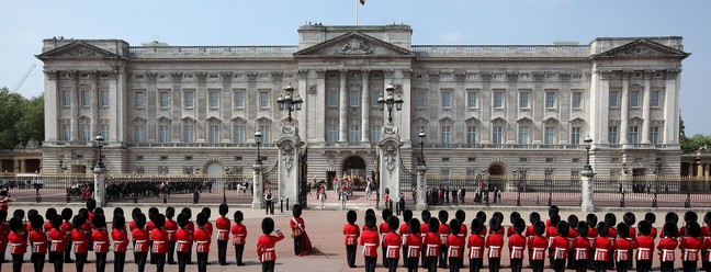 Palácio de Buckingham — Foto: Dan Kitwood/Bloomberg