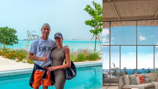 Cristiano Ronaldo: Conheça nova mansão do craque em ilha privada na Arábia Saudita; veja fotos