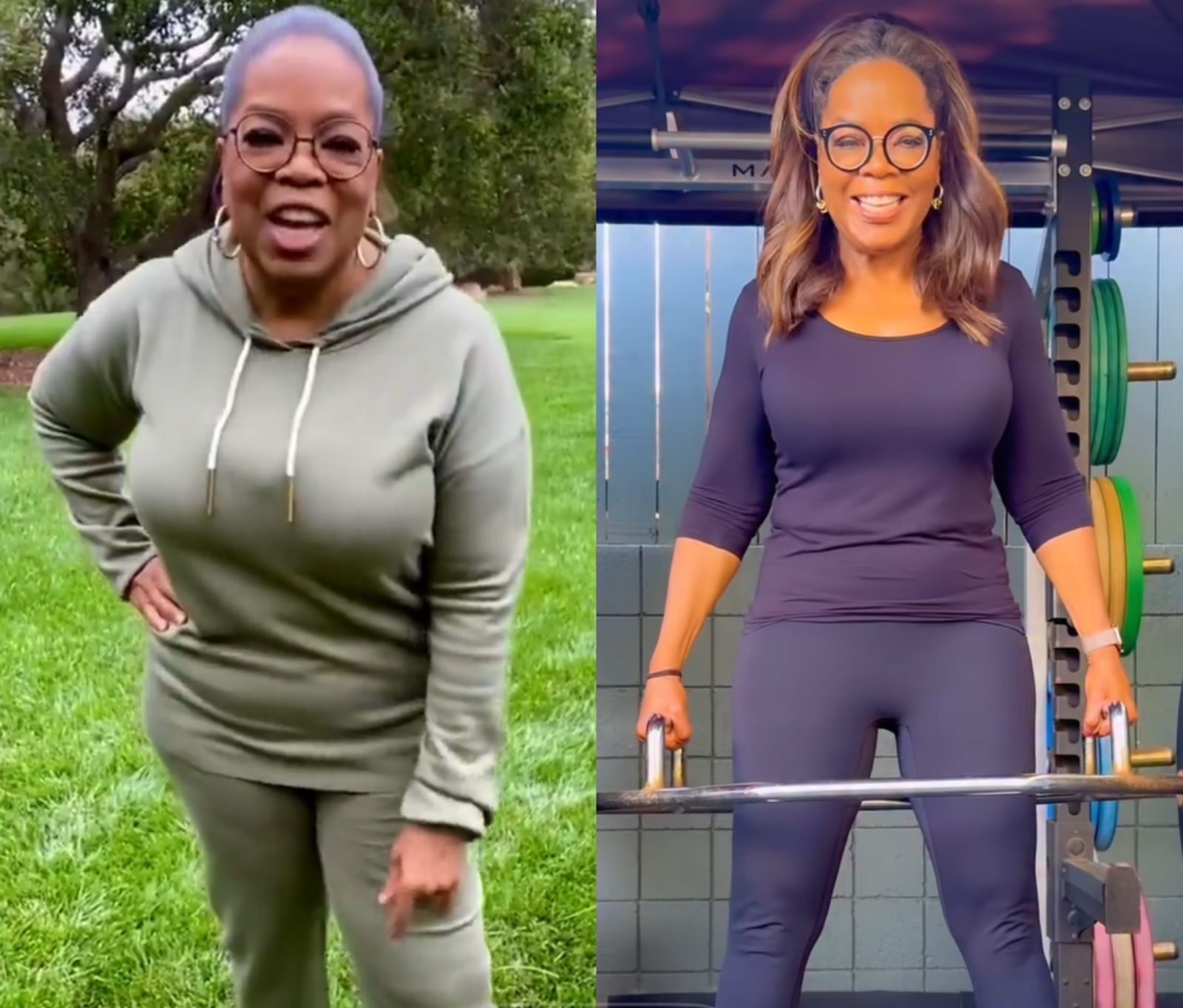 A apresentadora Oprah Winfrey afirmou ter perdido 23 quilos com o auxílio da caneta emagrecedora, porém, relatou ter tido um efeito rebote após interromper o uso. Ela recuperou 9 quilos. — Foto: Reprodução/Instagram