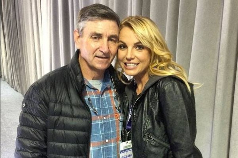 Jamie Spears e Britney Spears — Foto: Reprodução