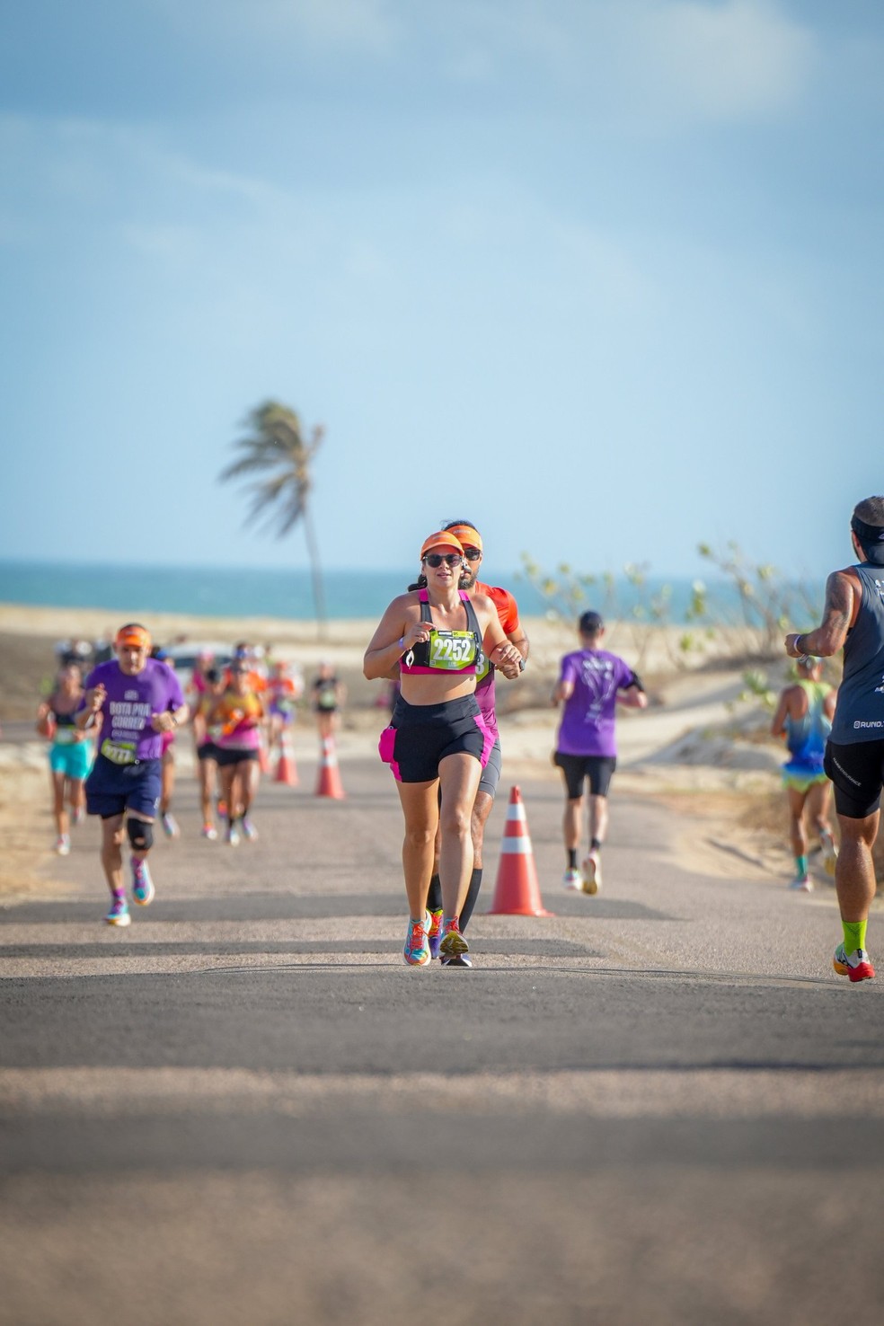 Prova do Bota Pra Correr em Cumbuco (CE): evento proprietário da Olympikus — Foto: Divulgação Olympikus/Buena Onda