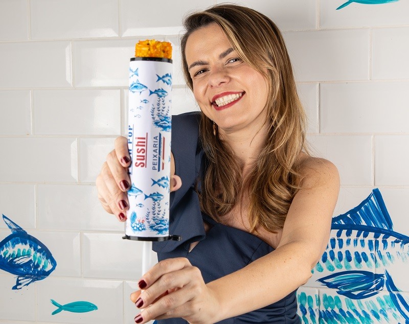 Sucesso mundial, push pop sushi ganha loja em Copacabana