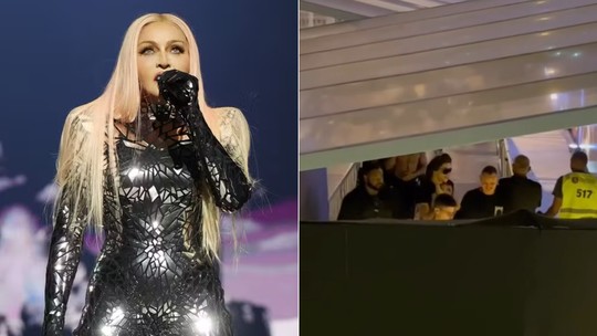 Vídeo: Madonna e filhos são vistos chegando ao palco de show em Copacabana
