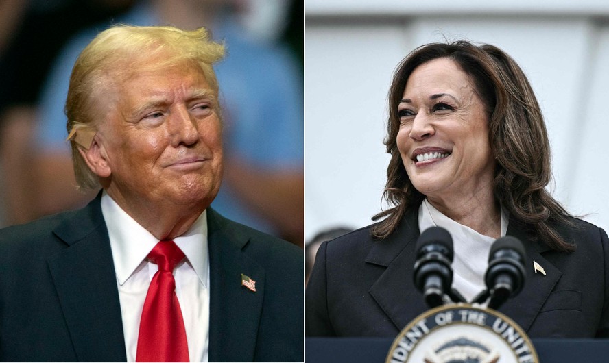 Trump n&atilde;o participar&aacute; de debate com Kamala at&eacute; a nomea&ccedil;&atilde;o oficial dos  democratas, diz campanha